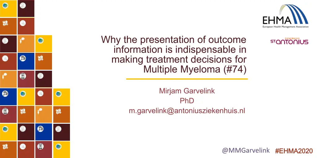 why the presentation of outcome information n.w