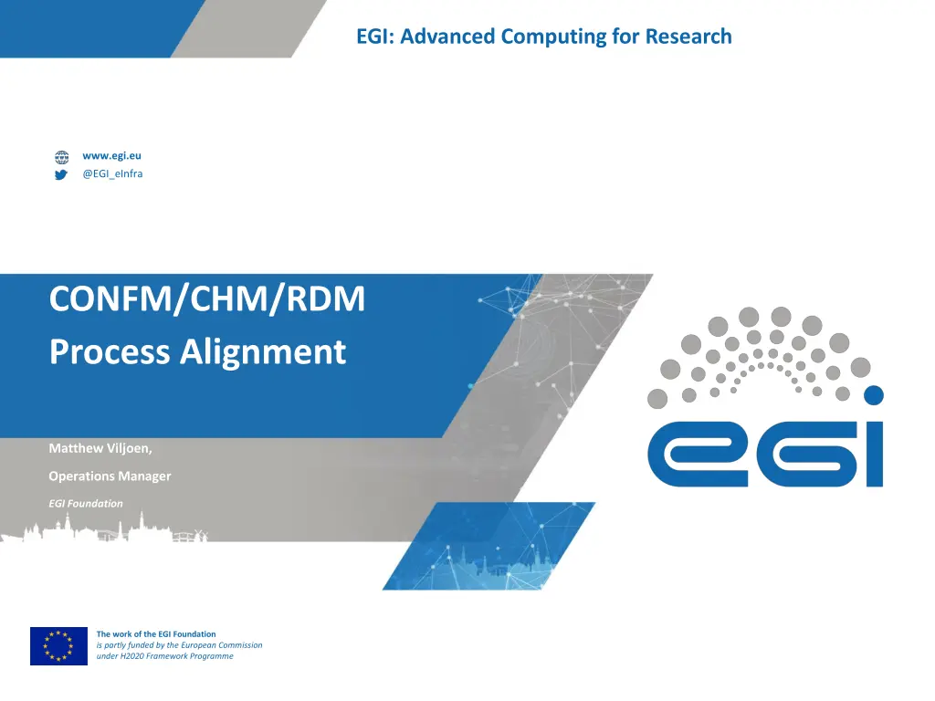 egi advanced computing for research n.w