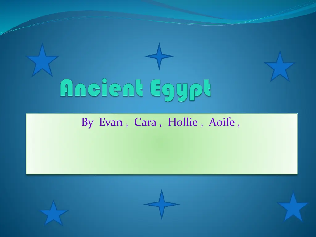 by evan cara hollie aoife n.w