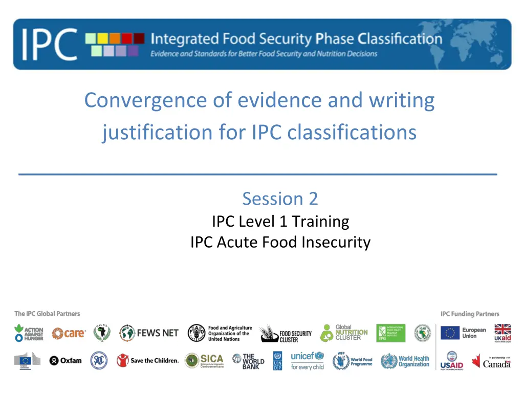 convergence of evidence and writing justification n.w