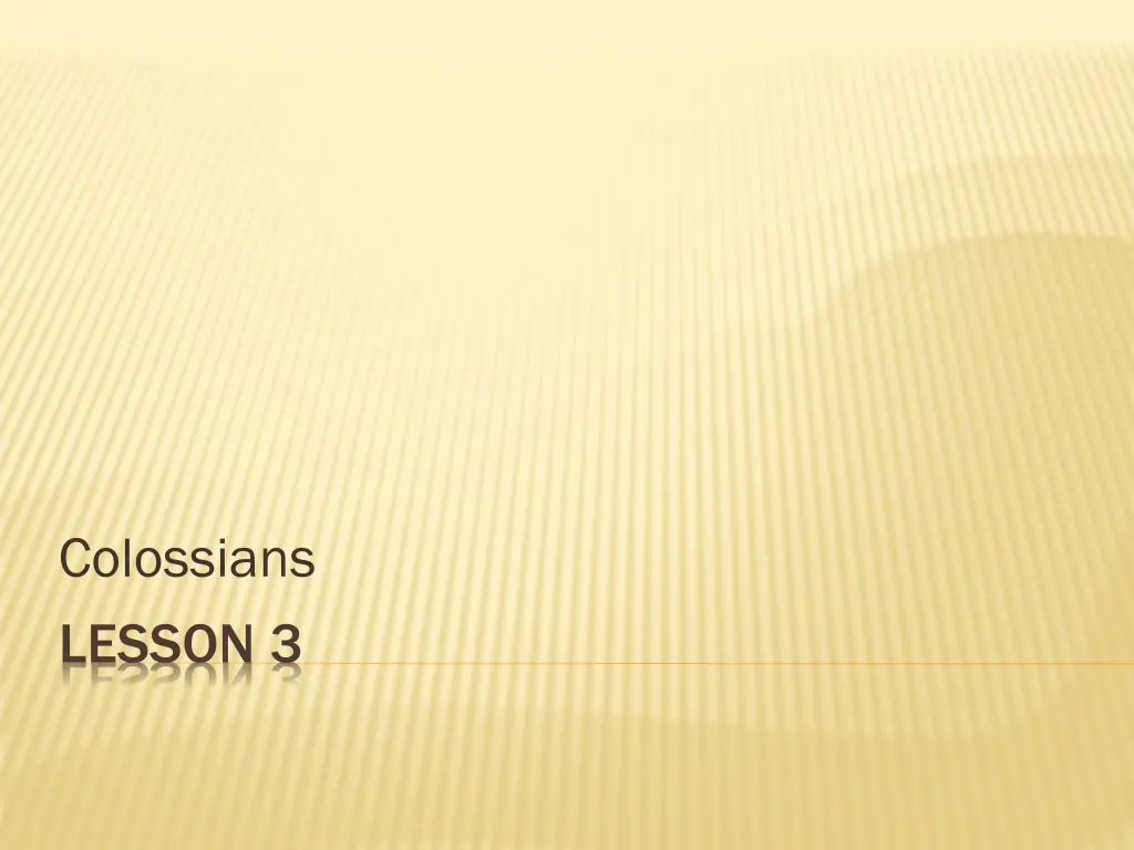 colossians n.w