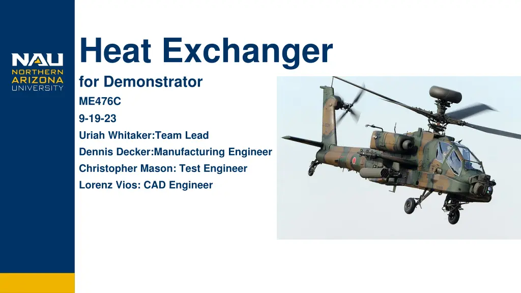 heat exchanger for demonstrator me476c n.w