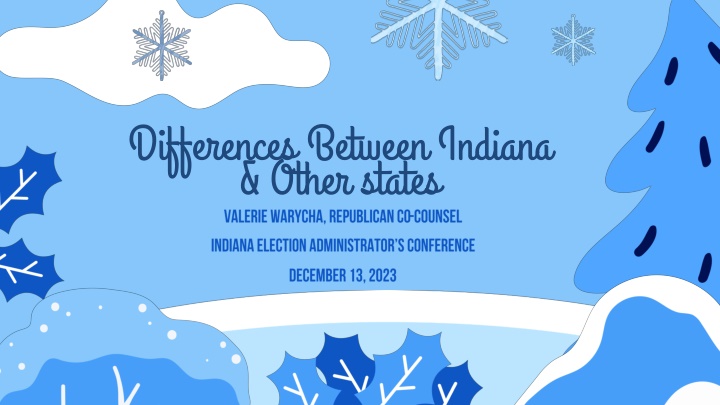 Voting Laws and Practices in Indiana