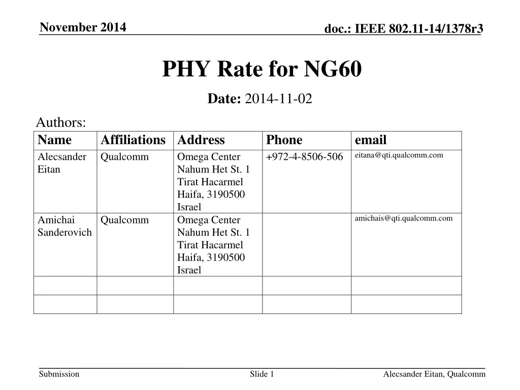 november 2014 n.w