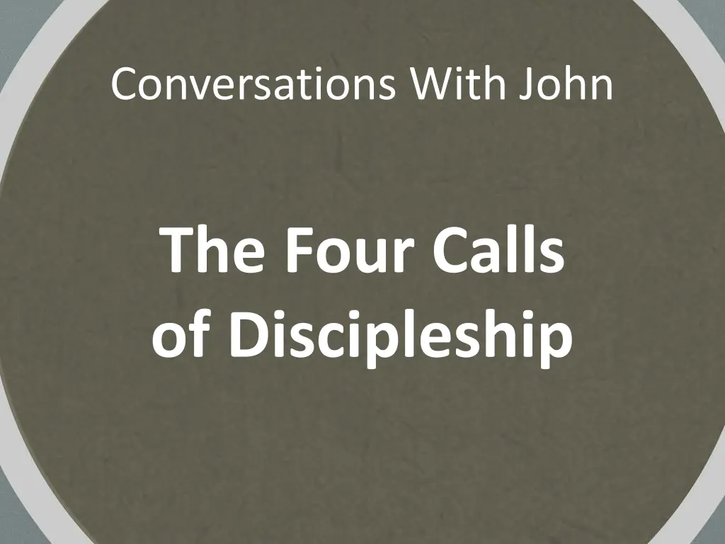 conversations with john n.w