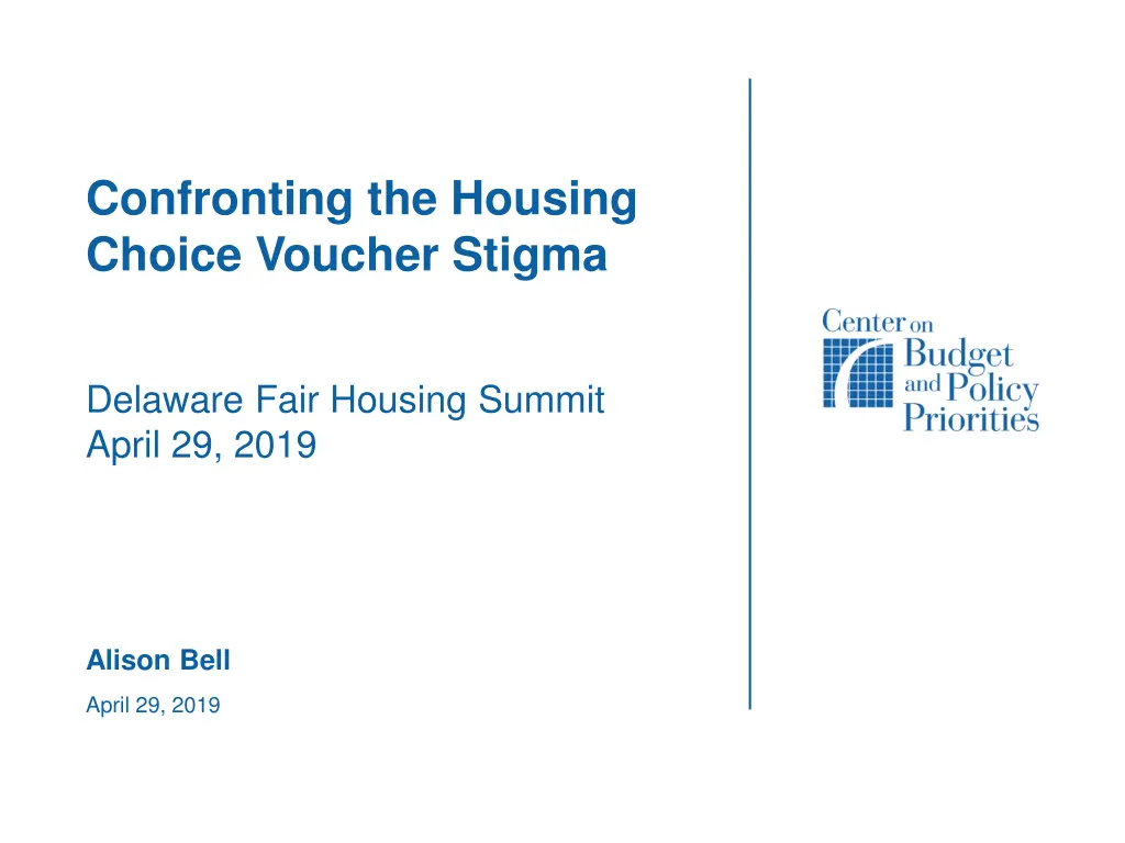 confronting the housing choice voucher stigma n.w