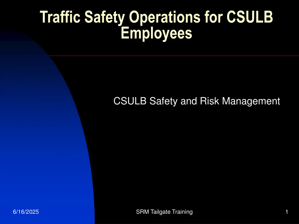traffic safety operations for csulb employees n.w