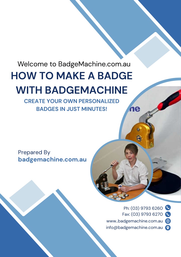 welcome to badgemachine com au n.w