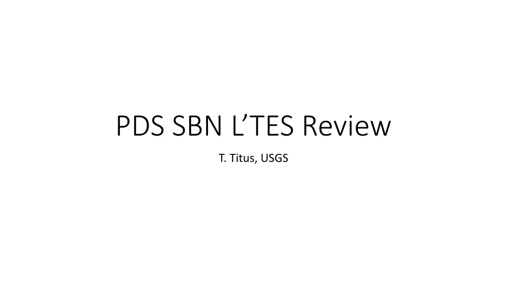 pds sbn l tes review n.w