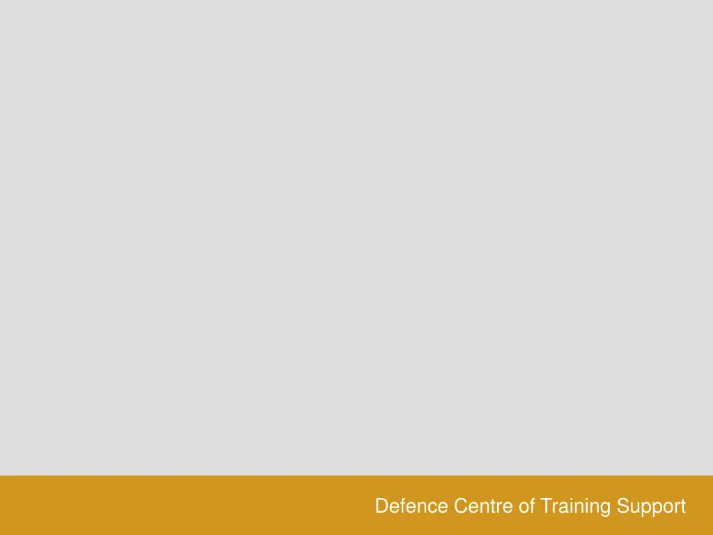 defence centre of training support n.w