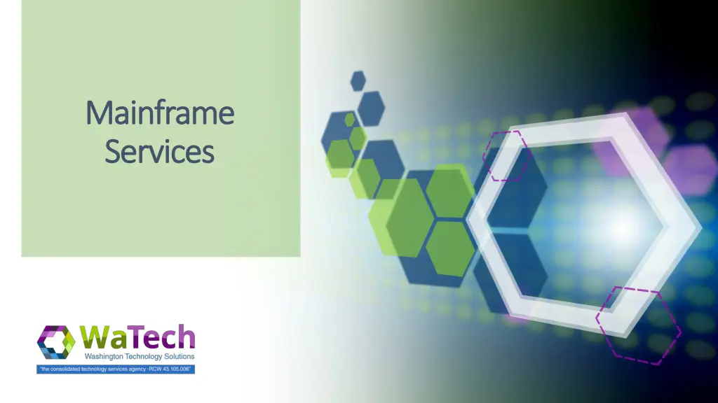 mainframe mainframe services services n.w