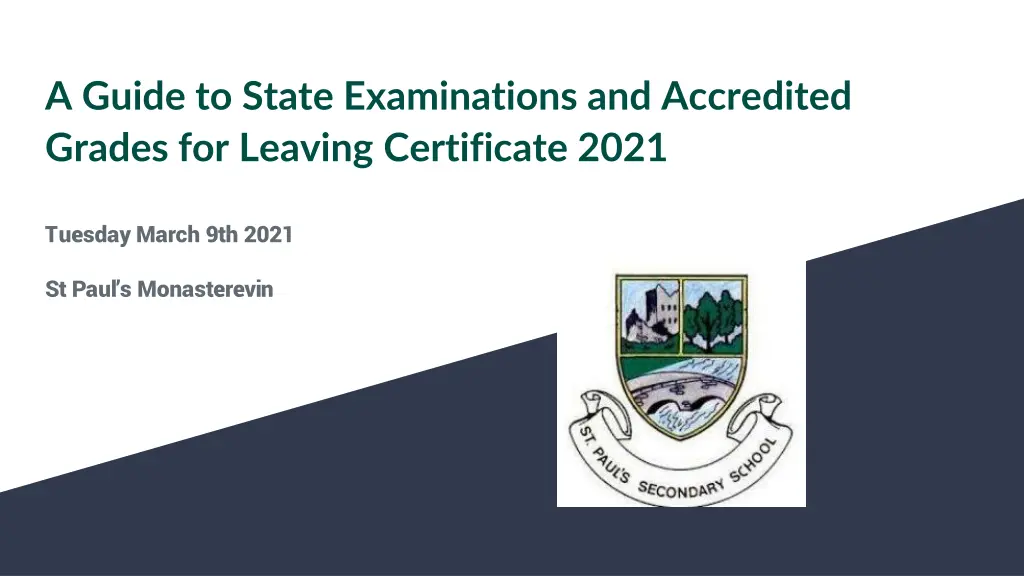 a guide to state examinations and accredited n.w