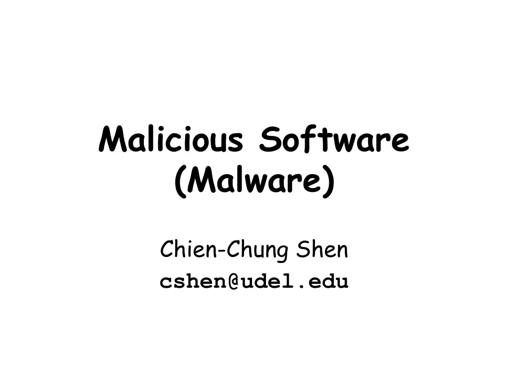 malicious software malware n.w