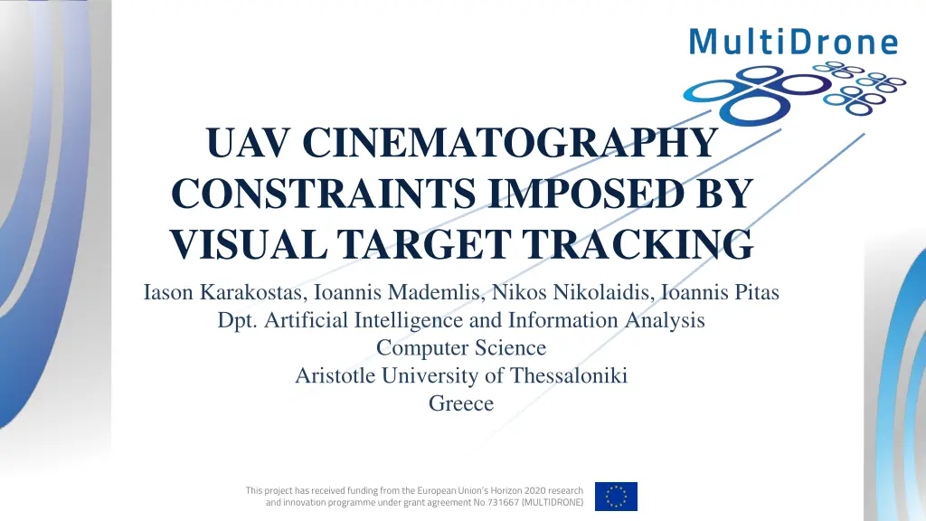 uav cinematography constraints imposed by visual n.w