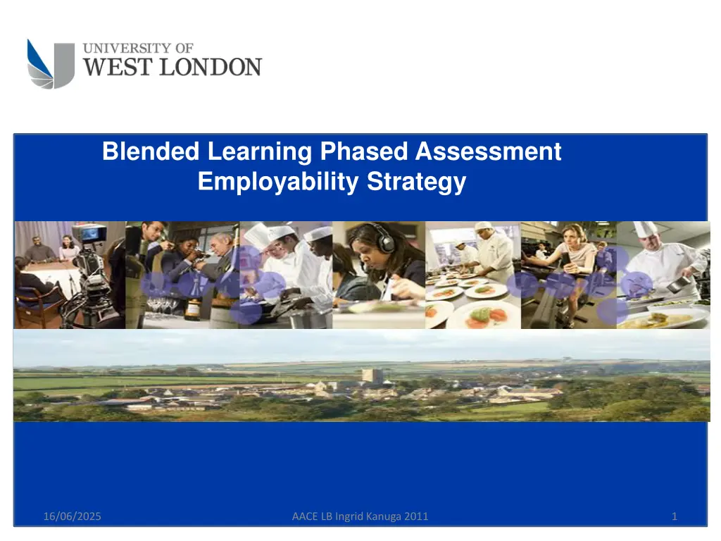 blended learning phased assessment employability n.w