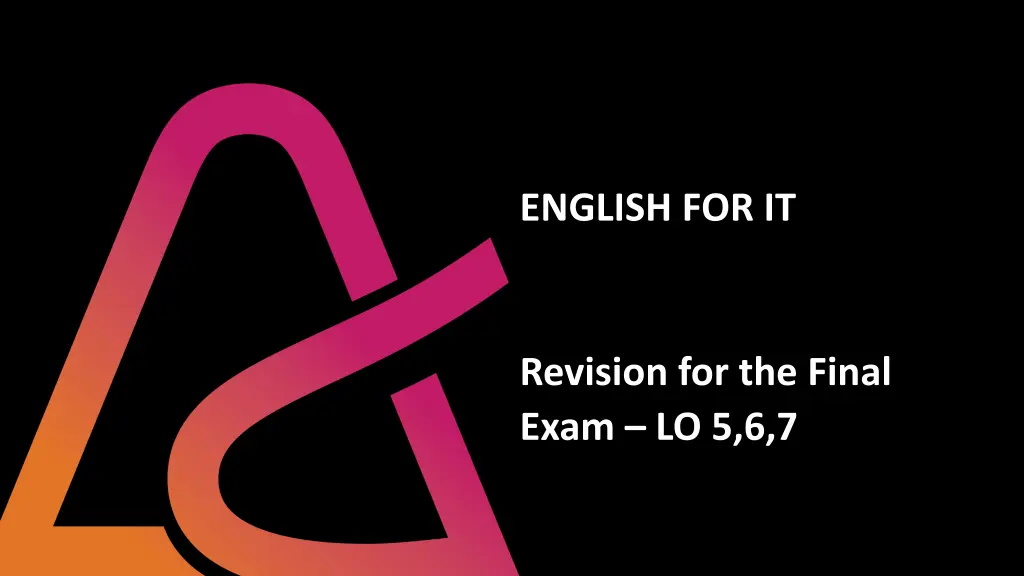 english for it n.w