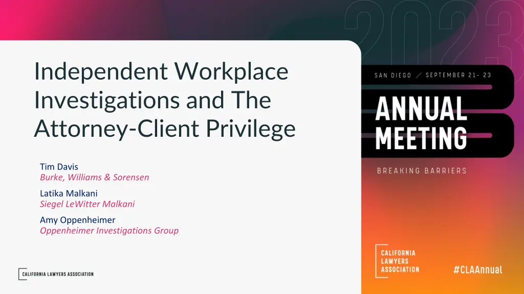 independent workplace investigations n.w