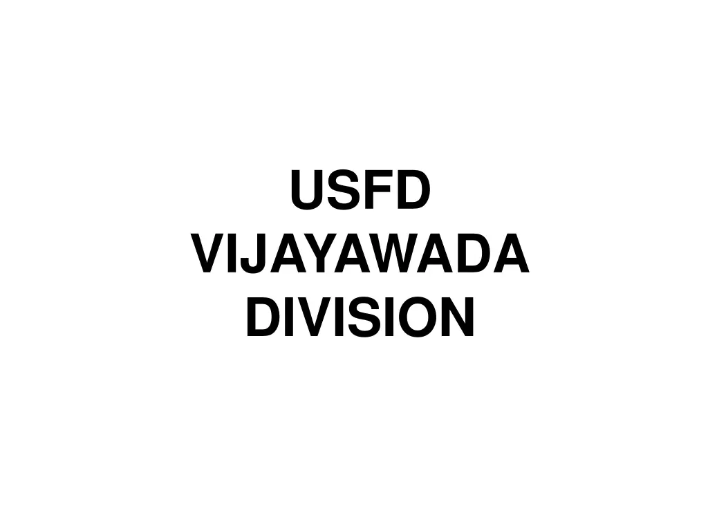 usfd vijayawada division n.w