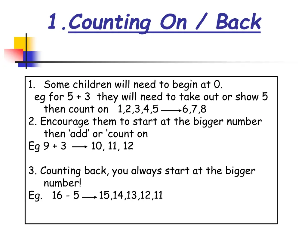 1 counting on back n.w