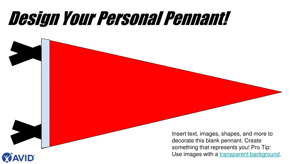 design your personal pennant n.w