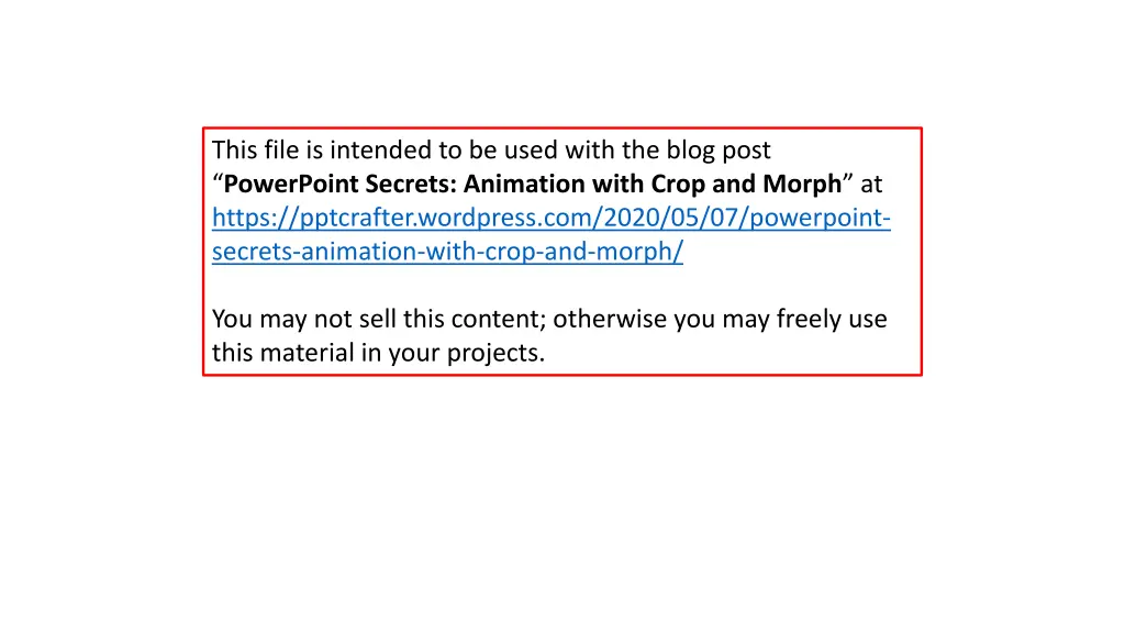 this file is intended to be used with the blog n.w