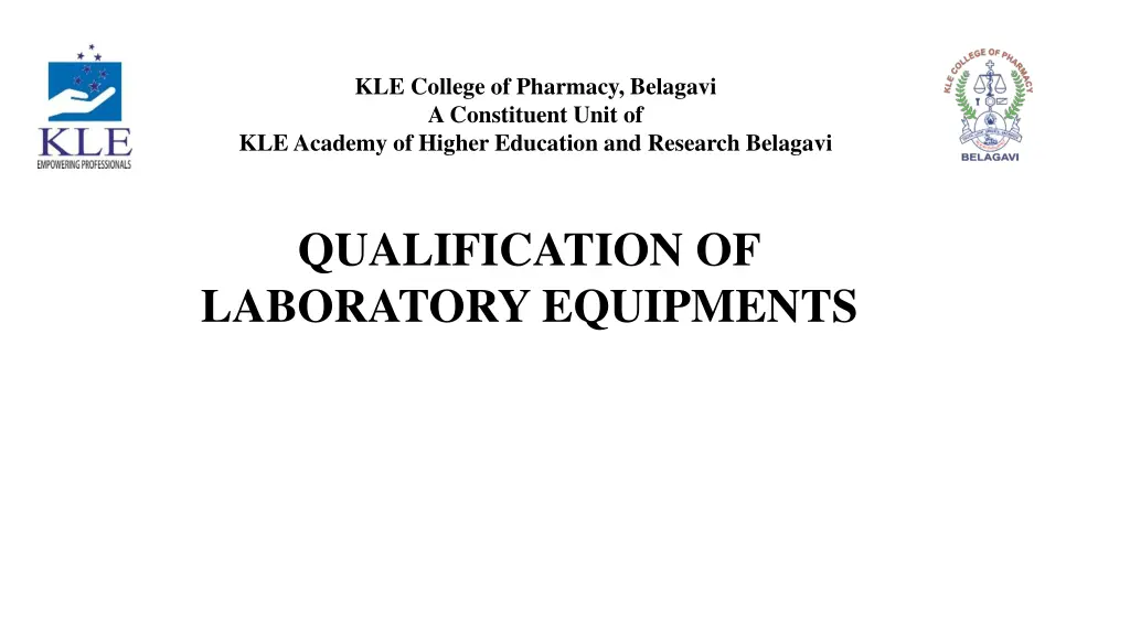 kle college of pharmacy belagavi a constituent n.w