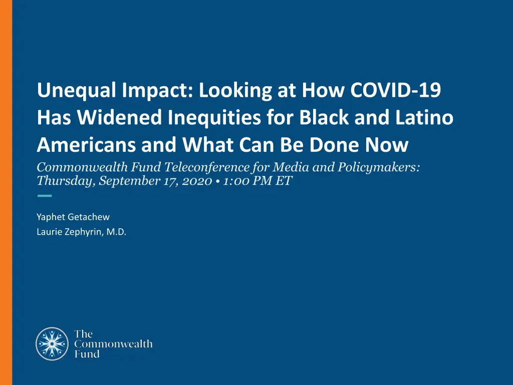 unequal impact looking at how covid n.w