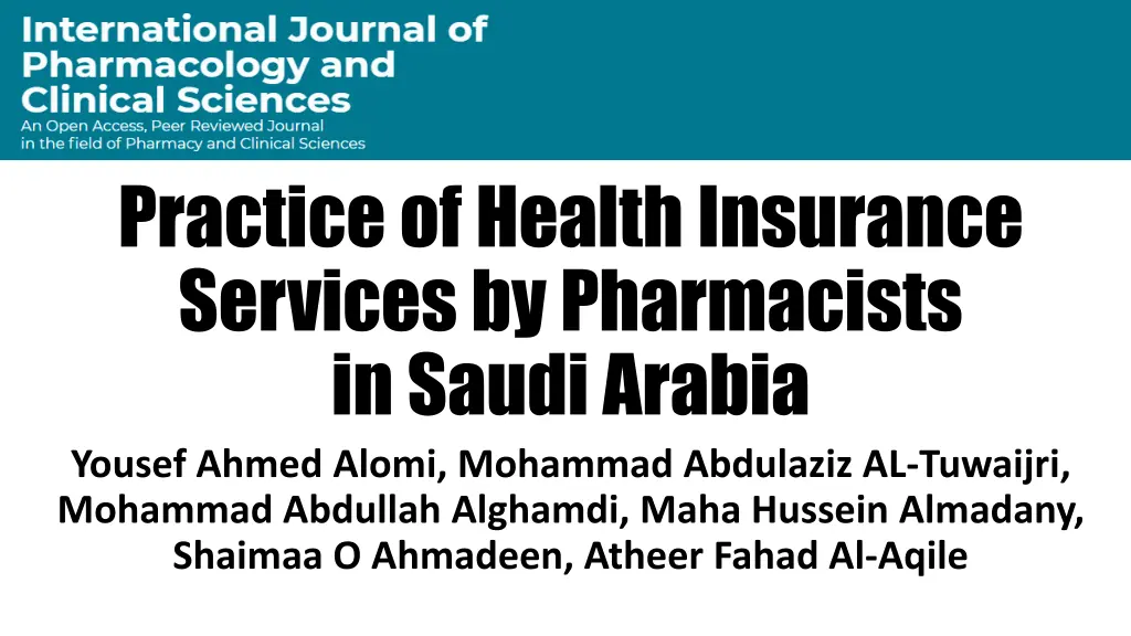practice of health insurance services n.w