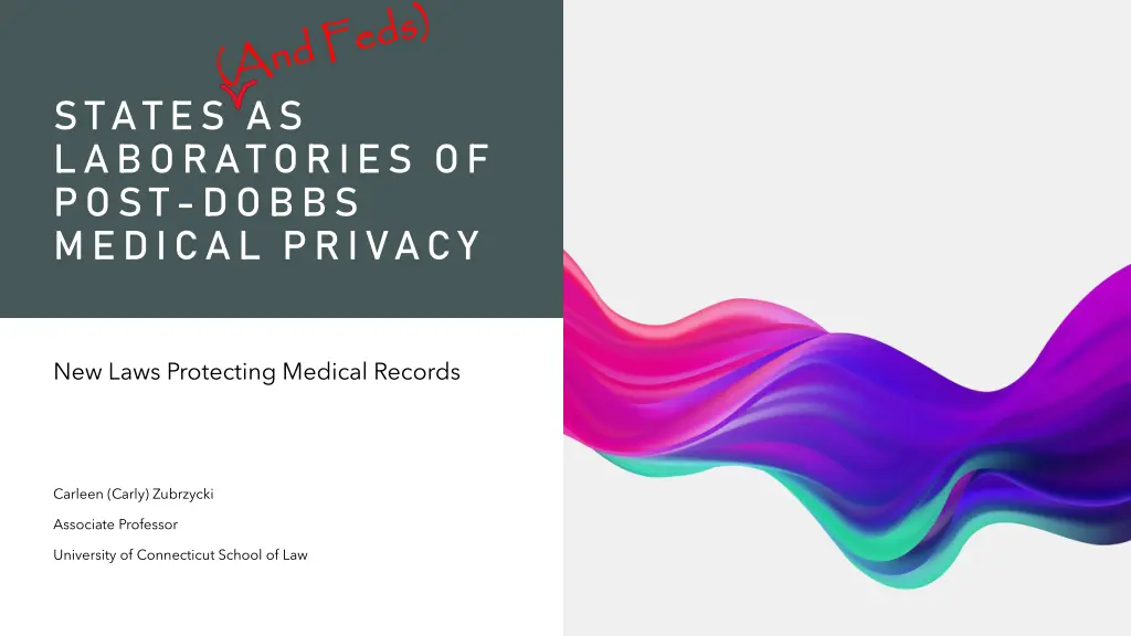 states as laboratories of post dobbs medical n.w