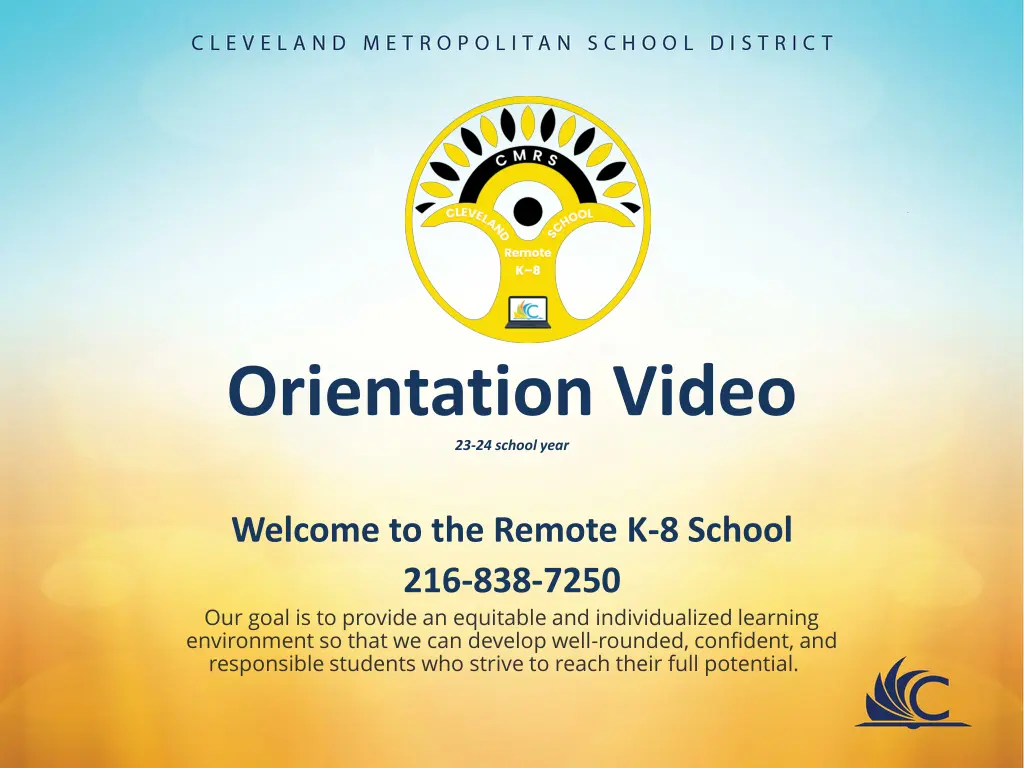 orientation video 23 24 school year n.w