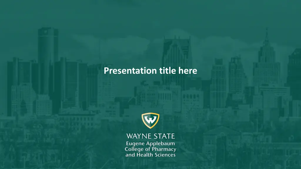 presentation title here n.w