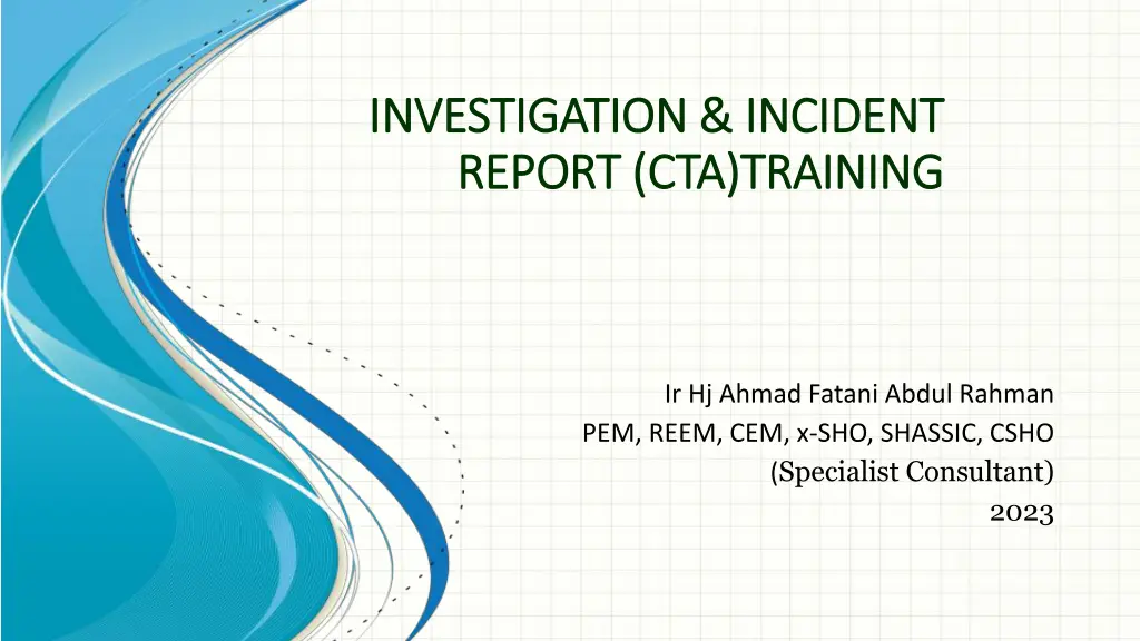 investigation incident investigation incident n.w