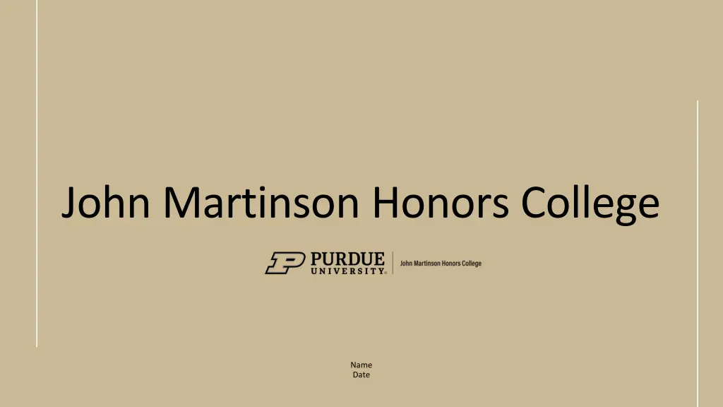 john martinson honors college n.w