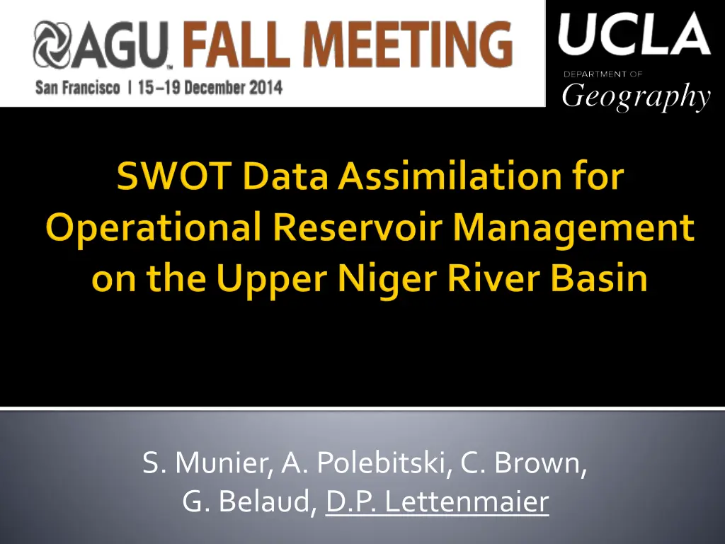 s munier a polebitski c brown g belaud n.w