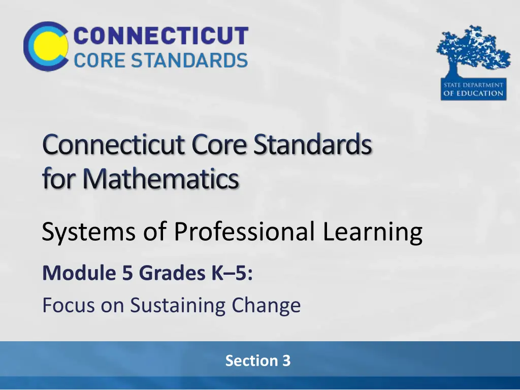 connecticut core standards for mathematics n.w