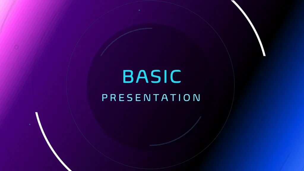 basic presentation n.w