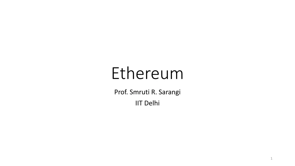 ethereum n.w