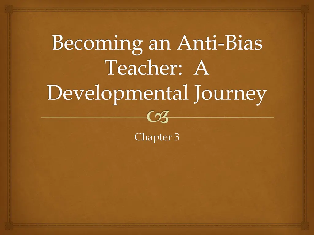 becoming an anti bias teacher a developmental n.w
