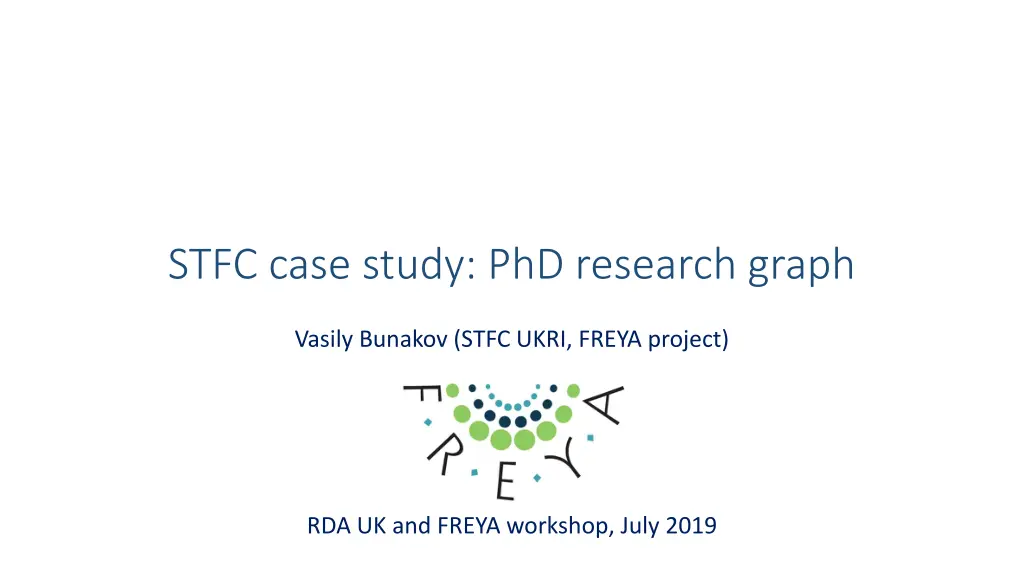 stfc case study phd research graph n.w