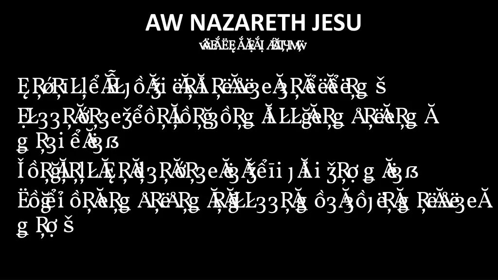 aw nazareth jesu bi akna late 4 78 bi akna late n.w