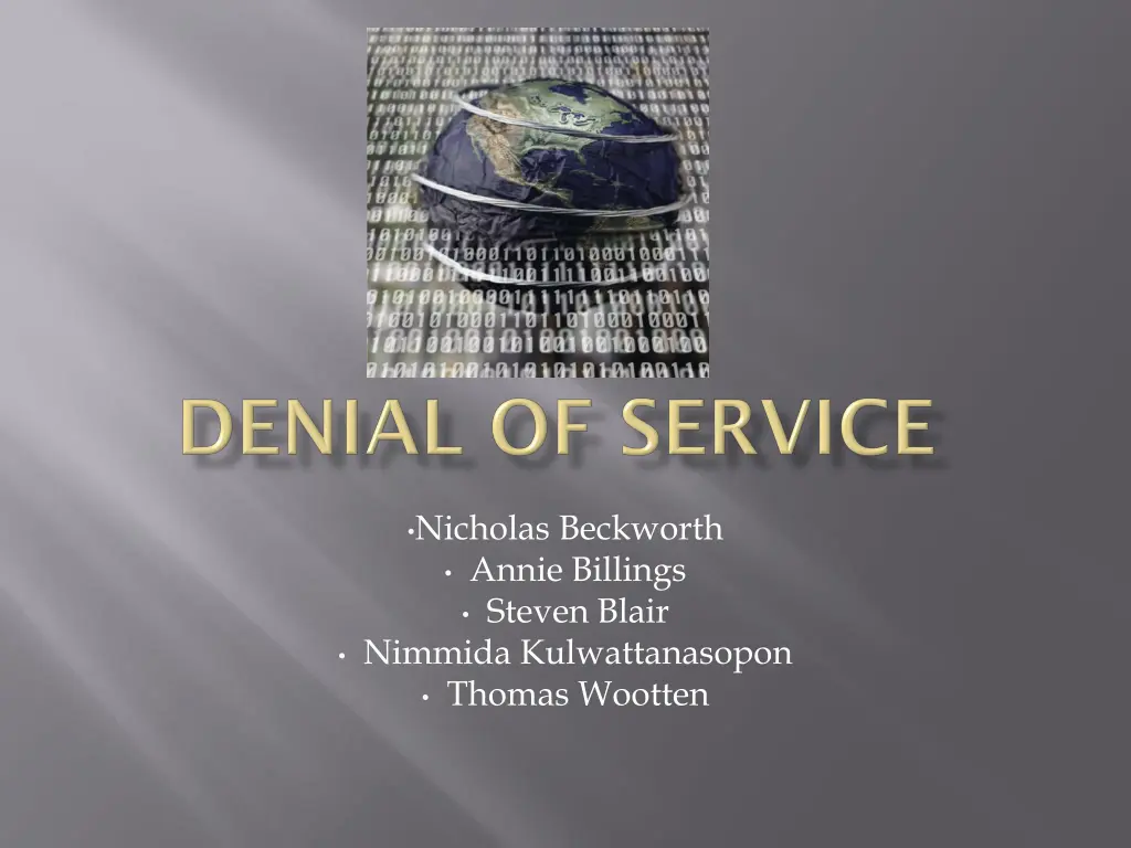 nicholas beckworth annie billings steven blair n.w