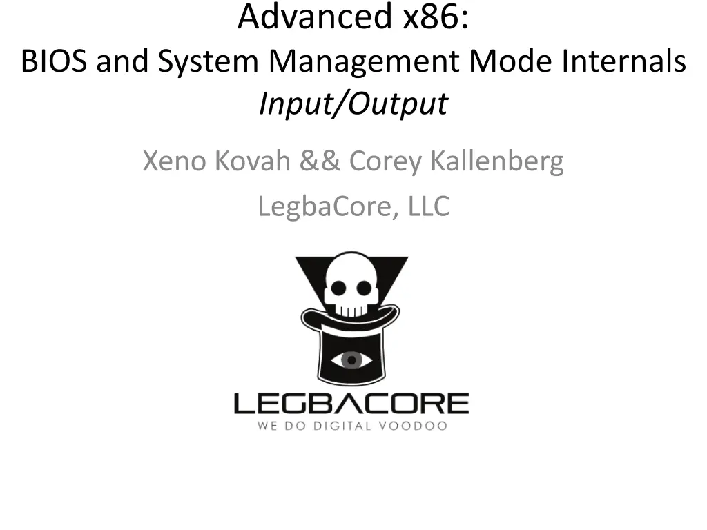 advanced x86 n.w
