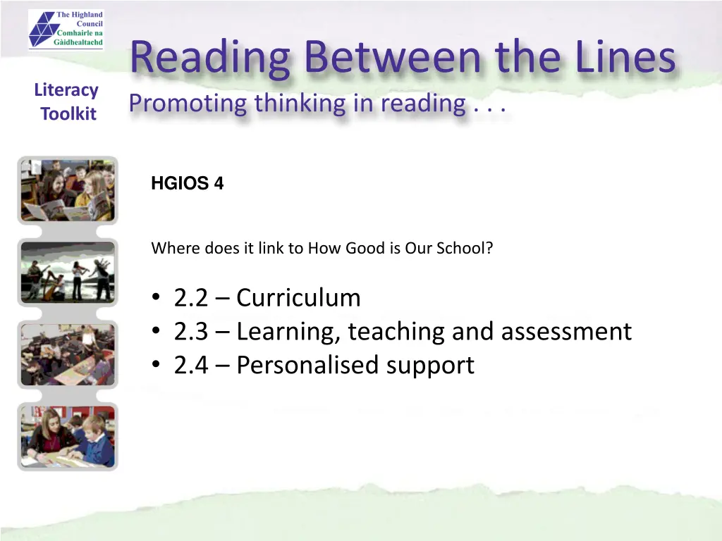 reading between the lines promoting thinking n.w