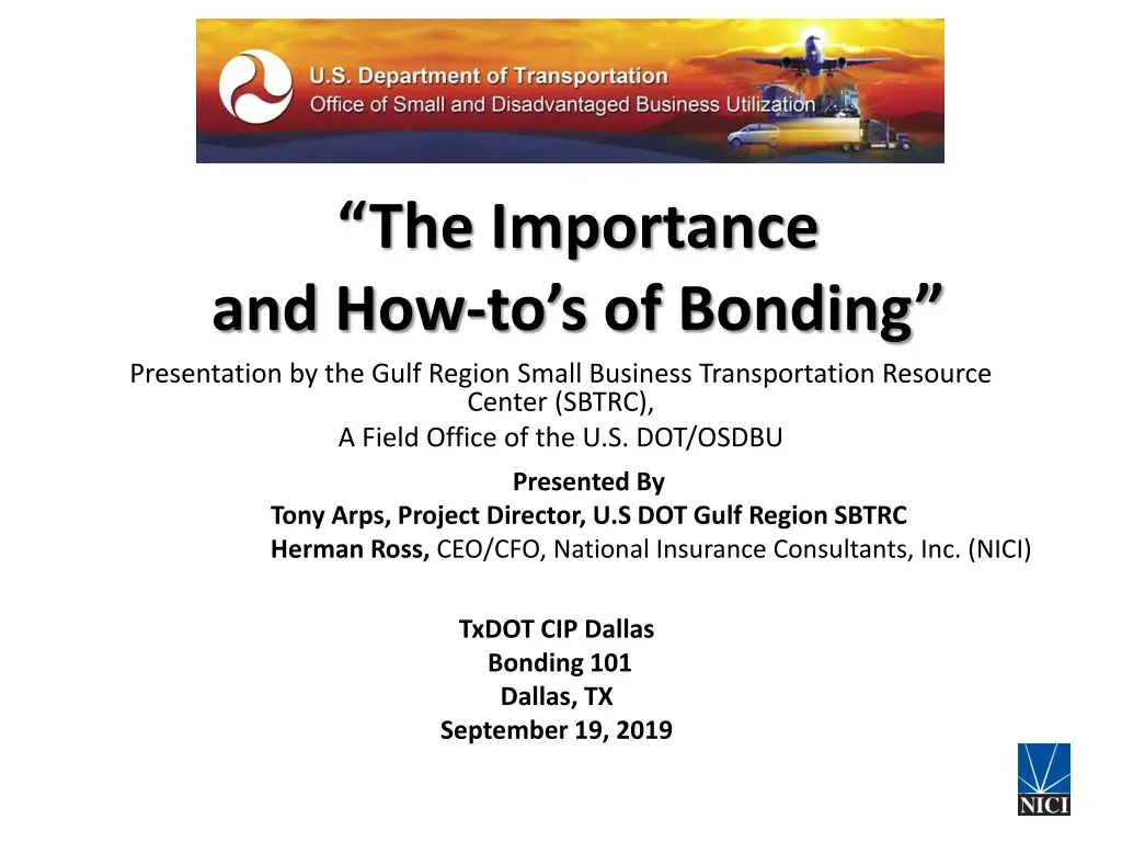 the importance and how to s of bonding n.w