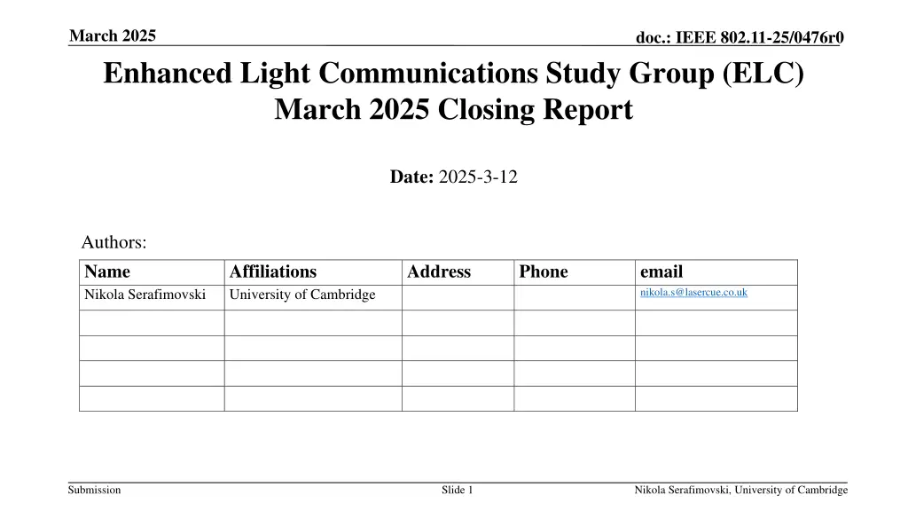 march 2025 n.w