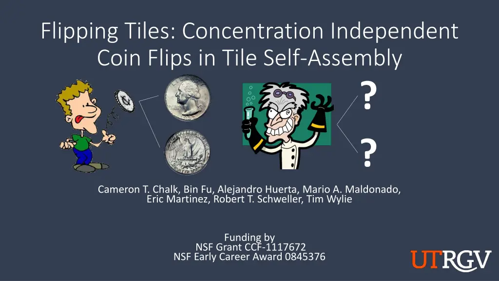 flipping tiles concentration independent coin n.w