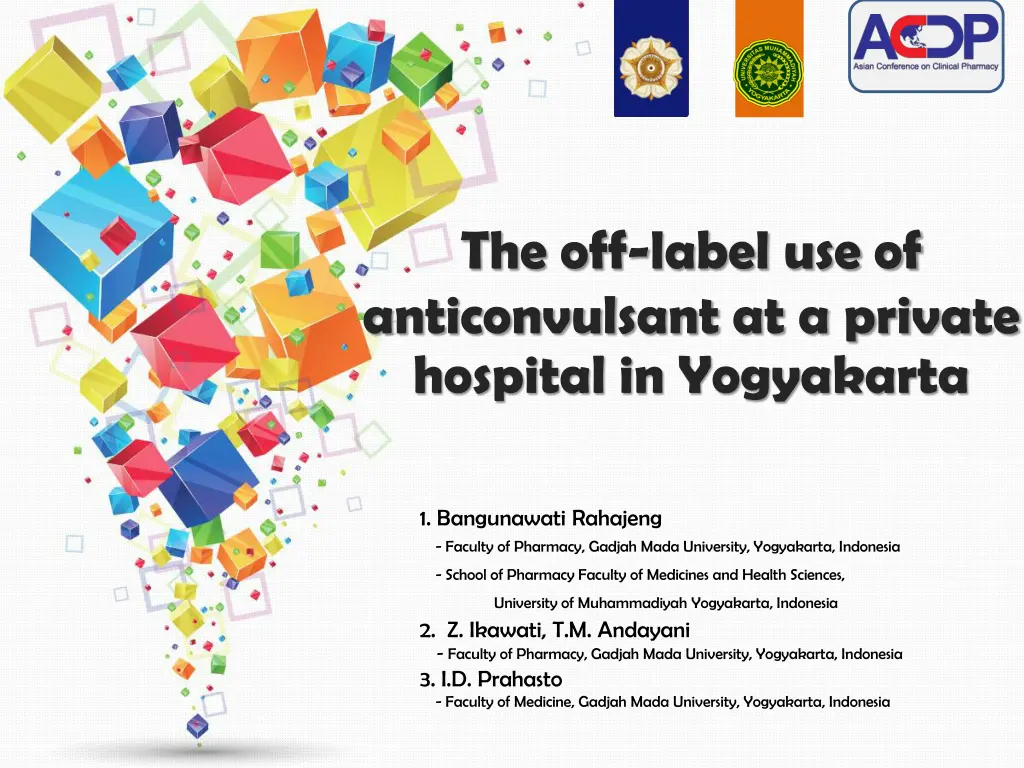 the off label use of anticonvulsant at a private n.w