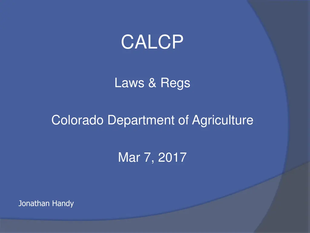calcp n.w