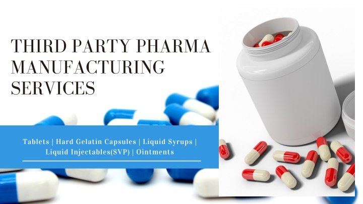 third party pharma manufacturing services n.w