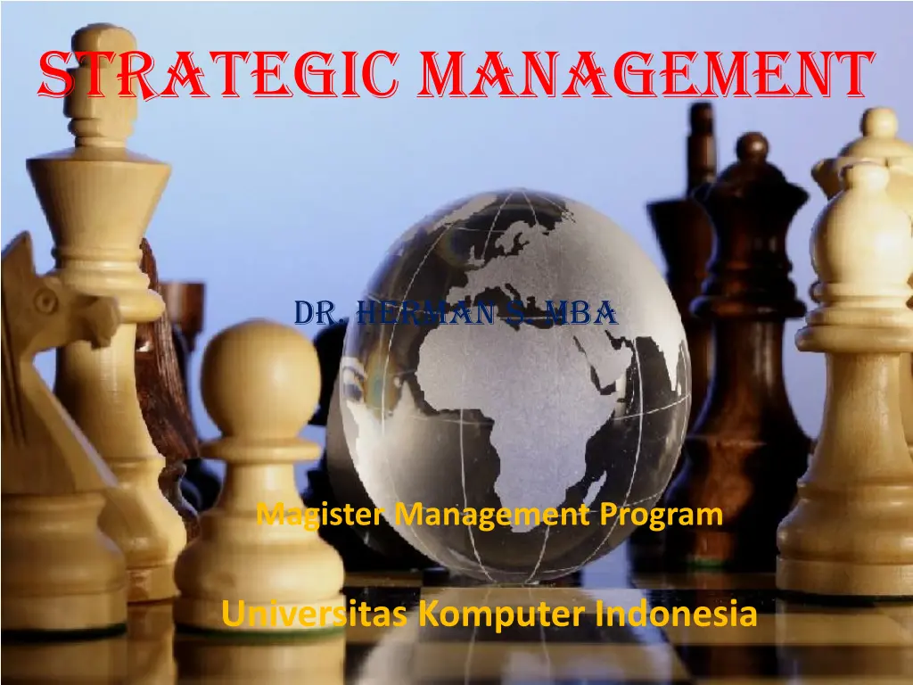 strategic management n.w